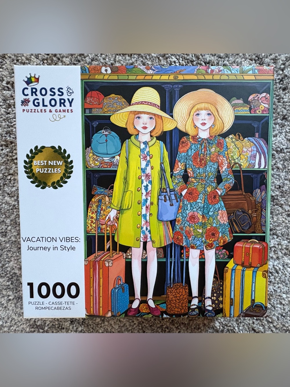 Cross & Glory - Vacation Vibes - 1000 pieces complete